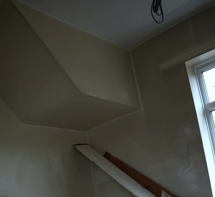 Stripped-back room ready for first fix